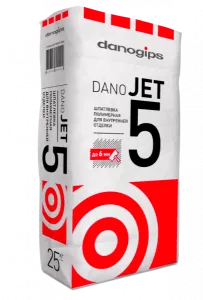 Шпатлевка выравнивающая полимерная DANO JET5, 25кг (42 шт.)